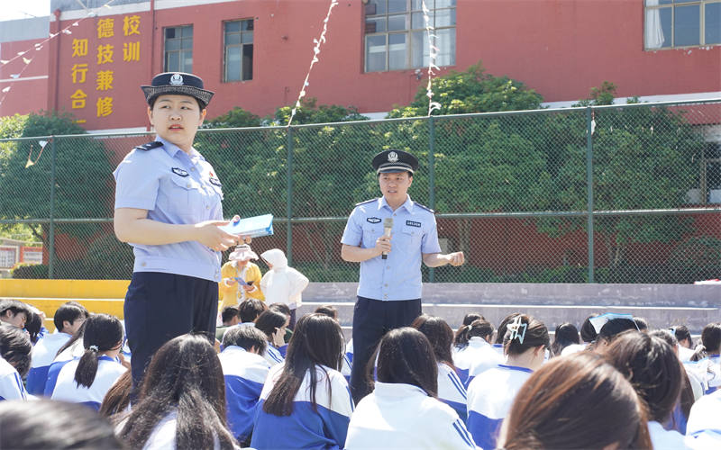反詐宣傳新體驗(yàn)，吉安公安走進(jìn)我校用真實(shí)案例