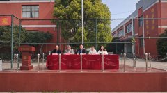 春日暖陽映綠茵 少年意氣展英姿-我校隆重舉行